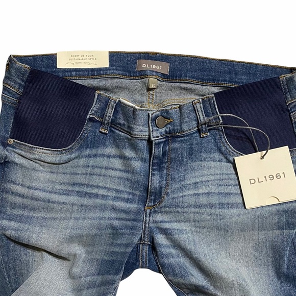 NEW DL1961 Florence Ankle Maternity Skinny Jeans - Picture 5 of 15
